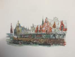 Vom Baumwall Bis Elbe III , Bunte Skizzen Vom Hafen Hamburg - Coloured Sketches of the Port of Hamburg