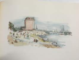 Vom Baumwall Bis Elbe III , Bunte Skizzen Vom Hafen Hamburg - Coloured Sketches of the Port of Hamburg