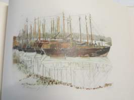 Vom Baumwall Bis Elbe III , Bunte Skizzen Vom Hafen Hamburg - Coloured Sketches of the Port of Hamburg