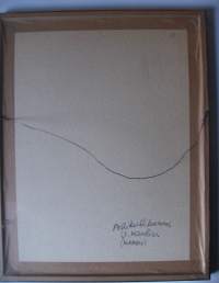 Urpo Maasio , postikortin originaali n 24x30 cm sig U Manelius ulkomitat kehystetty / Litografi, piirtäjä ja taiteilija 1901. Hän on opiskellut Ateneumissa ja
