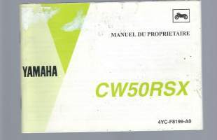Yamaha CW50RSX 1996 manuel  -  käyttöohjekirja