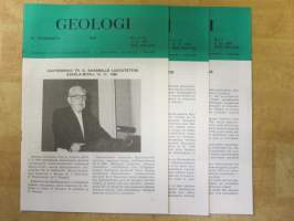 Geologi vsk. Suomen geologisen seuran vuosilehti 7-10/1980 numerot 1-6 puuttuvat