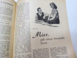 Naisten urheilulehti 1951 nr 10, sis. mm. seur. artikkelit / kuvat / mainokset; Toimitsijakurssit alkavat, Sunnuntaiaamu lastenkamarissa, Syksy konttorissa (muoti),