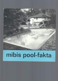Mibis Pool -fakta Uima-allas tuote-esite 1960-luku