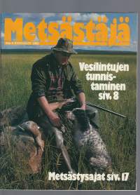 Metsästäjä,   1982 nr 4 / metsästysajat, vesilintujen tunnistaminen, villisiat, metsästylaikat Neuvostoliitossa,
