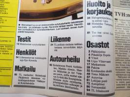 Tuulilasi 1977 nr 9, sis. mm. seur. artikkelit / kuvat / mainokset; Kansikuva &amp; Kestotestin loppuarvostelu Chrysler-Simca 1308 GLS, Ruoste pois ilman myrkkyjä,