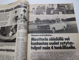 Tuulilasi 1977 nr 9, sis. mm. seur. artikkelit / kuvat / mainokset; Kansikuva &amp; Kestotestin loppuarvostelu Chrysler-Simca 1308 GLS, Ruoste pois ilman myrkkyjä,