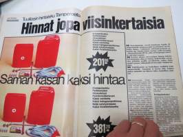 Tuulilasi 1977 nr 9, sis. mm. seur. artikkelit / kuvat / mainokset; Kansikuva &amp; Kestotestin loppuarvostelu Chrysler-Simca 1308 GLS, Ruoste pois ilman myrkkyjä,