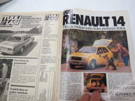 Tuulilasi 1977 nr 9, sis. mm. seur. artikkelit / kuvat / mainokset; Kansikuva &amp; Kestotestin loppuarvostelu Chrysler-Simca 1308 GLS, Ruoste pois ilman myrkkyjä,