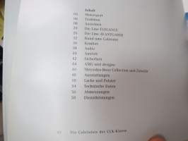 Mercedes-Benz - Die Cabriolets der CLK-Klasse 2002 -myyntiesite saksaksi / brochure in german