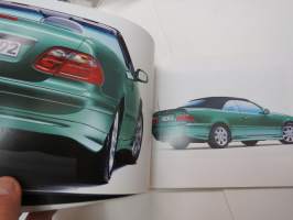Mercedes-Benz - Die Cabriolets der CLK-Klasse 2002 -myyntiesite saksaksi / brochure in german