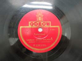 Odeon Hf-1156 / A 228518a Georg Malmsten - Muistelo-tango / Hf-1041 / 228518b Georg Malmsten - Taikasävel-valssi -savikiekkoäänilevy, 78 rpm record