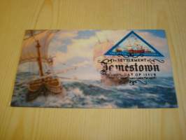 Settlement of Jamestown, 2007, USA, ensipäiväkuori, FDC. Katso myös muut kohteeni mm. noin 1200 erilaista amerikkalaista ensipäiväkuorta 1920-luvulta