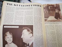 Kuvaposti 1957 nr 50, ilmestynyt 12.12.1957, sis. mm. seur. artikkelit / kuvat / mainokset; Agatha Christie jatkokertomus &quot;Murha junassa&quot; alkaa, Suomen