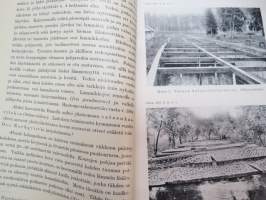 Ilamon ja Ruununmyllyn kalanviljelyslaitokset. Pielisjoen kalastusoloja valaisevia tietoja. Suomen Kalatalous 1914-15, nide 3. -fish farming in Finland