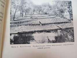 Ilamon ja Ruununmyllyn kalanviljelyslaitokset. Pielisjoen kalastusoloja valaisevia tietoja. Suomen Kalatalous 1914-15, nide 3. -fish farming in Finland