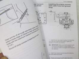 Volvo Penta Installation A - Aquamatic SX, DPS inboard, D3, katso tarkemmat mallien merkinnät kuvasta.