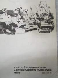 Stiga Genuine Spare Parts / Original reservdelar Trädgårdmaskiner Lawn &amp; Garden Machines 1985 - Ruohonleikkuri varaosaluettelo, katso tarkemmat mallit kuvista