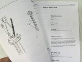Volvo Penta Workshop manual A - Group 30 Electrical system, Marine Diesel engines, katso tarkemmat mallien merkinnät kuvasta.