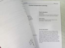 Volvo Penta Workshop manual A - Group 30 Electrical system, Marine Diesel engines, katso tarkemmat mallien merkinnät kuvasta.