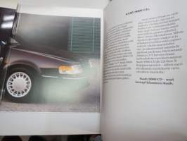 Saab 9000 CD -myyntiesite -brochure