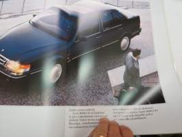Saab 9000 CD -myyntiesite -brochure