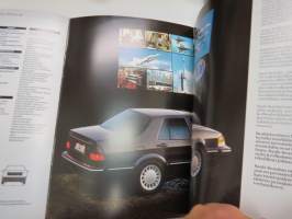 Saab 9000 CD -myyntiesite -brochure