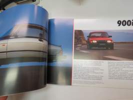 Saab 90 900 9000 1986 -myyntiesite / brochure