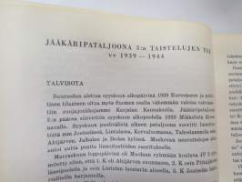 Kymen Jääkäripataljoona (50 vuotta), sisältää joukko-osaston histoariaa, osallistuminen sotiin, eri kirjoittajien artikkeleita -military unit history