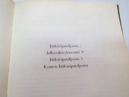 Kymen Jääkäripataljoona (50 vuotta), sisältää joukko-osaston histoariaa, osallistuminen sotiin, eri kirjoittajien artikkeleita -military unit history