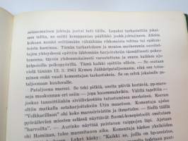 Kymen Jääkäripataljoona (50 vuotta), sisältää joukko-osaston histoariaa, osallistuminen sotiin, eri kirjoittajien artikkeleita -military unit history