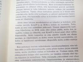 Kymen Jääkäripataljoona (50 vuotta), sisältää joukko-osaston histoariaa, osallistuminen sotiin, eri kirjoittajien artikkeleita -military unit history