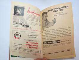 Demokraattisen kansan kalenteri 1950, tämä kappale kuulunut K. Miettiselle, joka on työskennellyt  tankkilaiva S/T Garnet Hulings´illa - kalenteriosuudessa