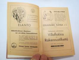 Demokraattisen kansan kalenteri 1950, tämä kappale kuulunut K. Miettiselle, joka on työskennellyt  tankkilaiva S/T Garnet Hulings´illa - kalenteriosuudessa