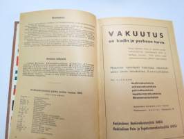 Demokraattisen kansan kalenteri 1950, tämä kappale kuulunut K. Miettiselle, joka on työskennellyt  tankkilaiva S/T Garnet Hulings´illa - kalenteriosuudessa