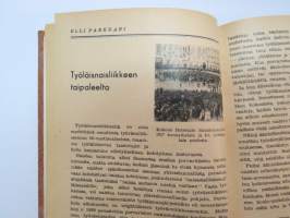 Demokraattisen kansan kalenteri 1950, tämä kappale kuulunut K. Miettiselle, joka on työskennellyt  tankkilaiva S/T Garnet Hulings´illa - kalenteriosuudessa