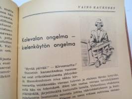 Demokraattisen kansan kalenteri 1950, tämä kappale kuulunut K. Miettiselle, joka on työskennellyt  tankkilaiva S/T Garnet Hulings´illa - kalenteriosuudessa