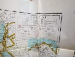 Afrique en une feuille - Cartes Taride -Afrikan kartta - map of Africa
