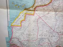 Afrique en une feuille - Cartes Taride -Afrikan kartta - map of Africa