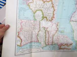 Afrique en une feuille - Cartes Taride -Afrikan kartta - map of Africa