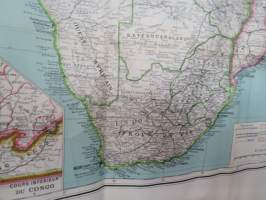 Afrique en une feuille - Cartes Taride -Afrikan kartta - map of Africa