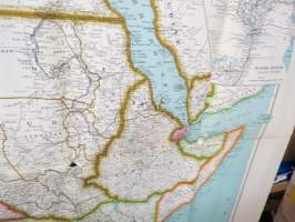 Afrique en une feuille - Cartes Taride -Afrikan kartta - map of Africa