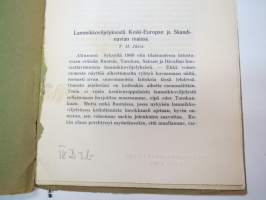Lammikkoviljelyksestä Keski-Europan ja Skandinavian maissa -fish farming