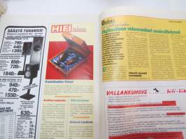 Hifi 1995 nr 2 helmikuu, sis. mm. seur. artikkelit / kuvat / mainokset; Värietsinkamerat, Hyllykaiuttimet, Video-Cd-soittimet kokeilussa, Pikkukaiuttimet, Viiden