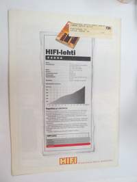 Hifi 1995 nr 2 helmikuu, sis. mm. seur. artikkelit / kuvat / mainokset; Värietsinkamerat, Hyllykaiuttimet, Video-Cd-soittimet kokeilussa, Pikkukaiuttimet, Viiden