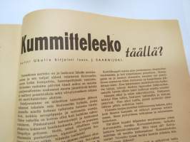 Hurtti Ukko / Hurttiukko 1942 nr 10 - Suomen sodan  sankaritarinoita, sis. mm. seur. artikkelit / kuvat / mainokset; Tenho Palsa - Tankki palaa, Eero Kiviranta