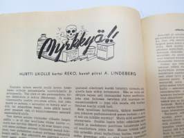 Hurtti Ukko 1944 nr 3 maaliskuu - Suomen sodan  sankaritarinoita, sis. mm. seur. artikkelit / kuvat / mainokset; Upu Ottonen - &quot;Snapparit&quot; hyökkäävät, Joni