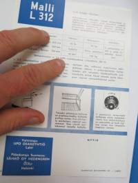 Electrolux LU 312 jääkaappi -myyntiesite / brochure