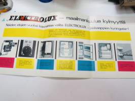 Electrolux jääkaappi -myyntiesite / brochure