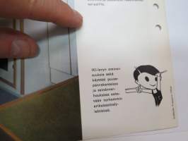 IKI-levy / G.A. Seralchius Oy - Kolho, esitekuvissa jonkin laivan sisustusta -myyntiesite / brochure